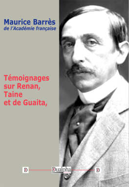 Temoig. Renan, Taine, Guaita