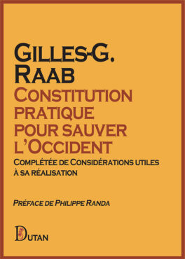 Couv Constitution pratique sauver Occident